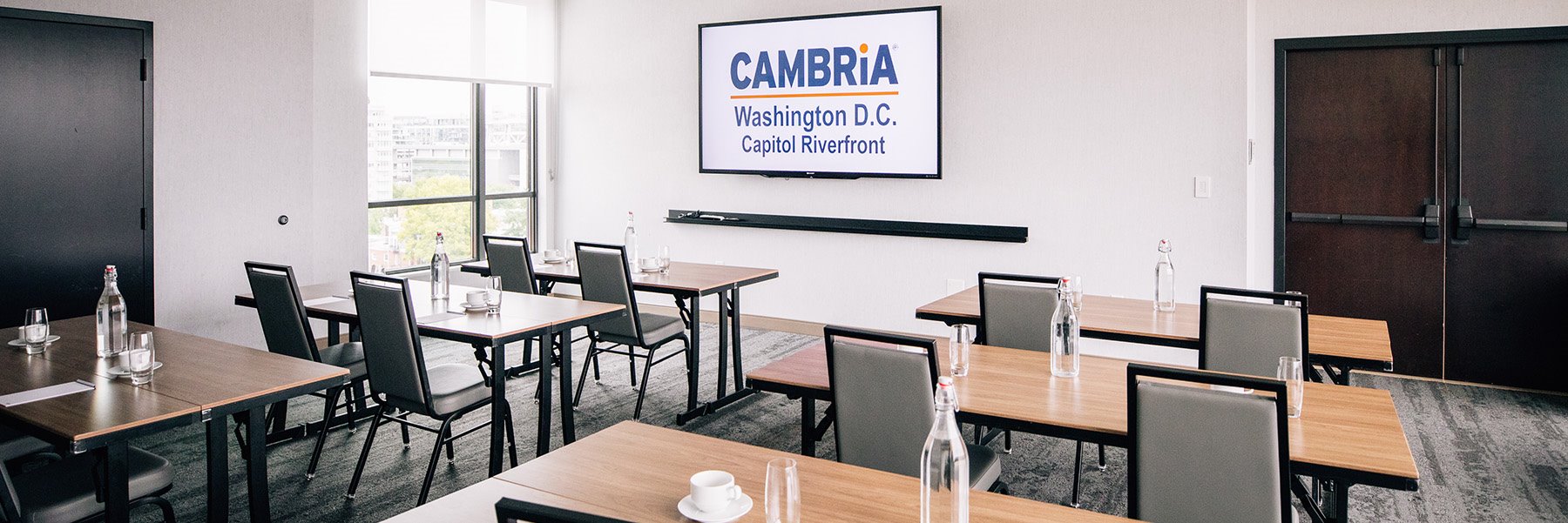 Venues at Cambria Hotel Navy Yard Riverfront Washington D.C.